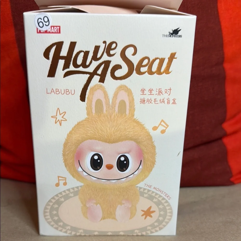 Labubu 'Have A Seat' Collectible with Card - Picture 9 of 12